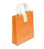 borse pieghevoli personalizzate arancioni