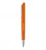 penna personalizzata a scatto arancione
