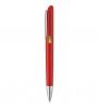 penna personalizzata a scatto rossa